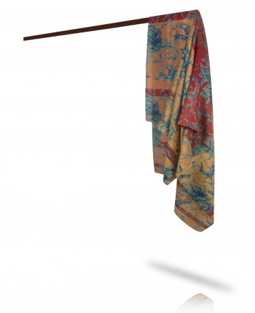 Палантин Женский SN40-FLEUR/PECHE